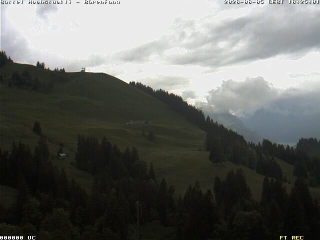 Archiv Foto Webcam Bärenfang, Hochstuckli Sattel