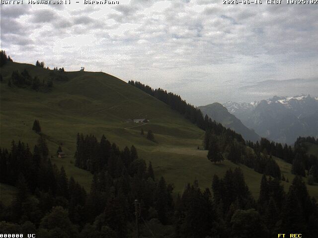 Archiv Foto Webcam Bärenfang, Hochstuckli Sattel