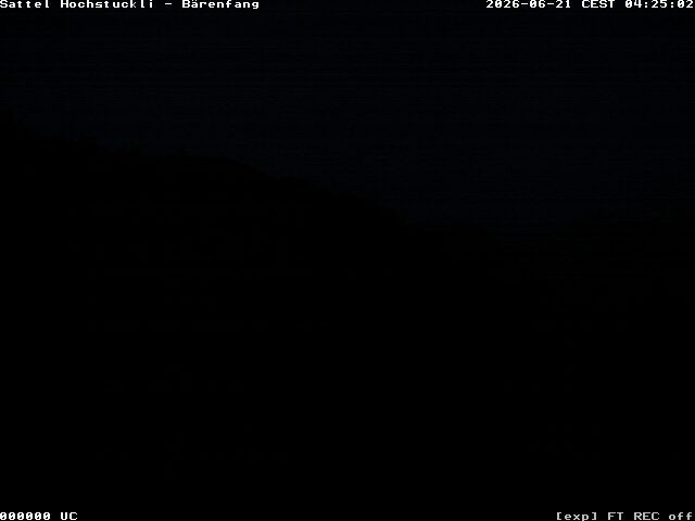 Archiv Foto Webcam Bärenfang, Hochstuckli Sattel