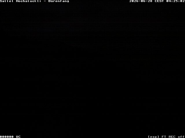 Archived image Webcam mountain restaurant Bärenfang, Hochstuckli Sattel