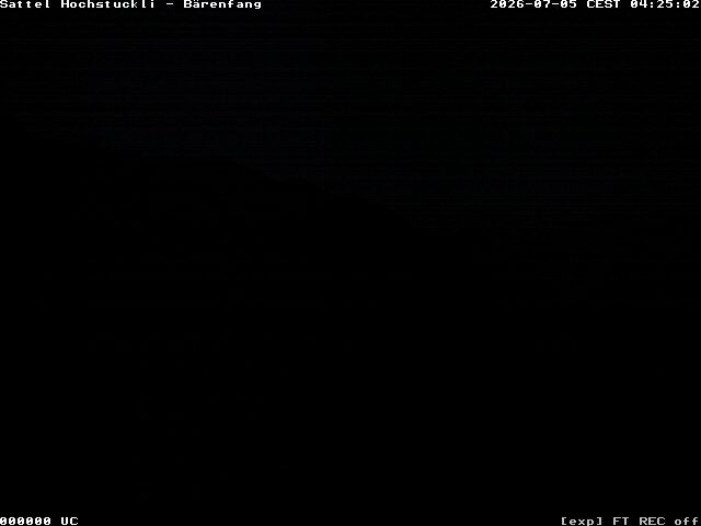 Archived image Webcam mountain restaurant Bärenfang, Hochstuckli Sattel