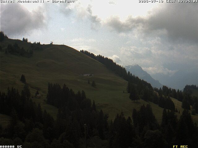 Archiv Foto Webcam Bärenfang, Hochstuckli Sattel
