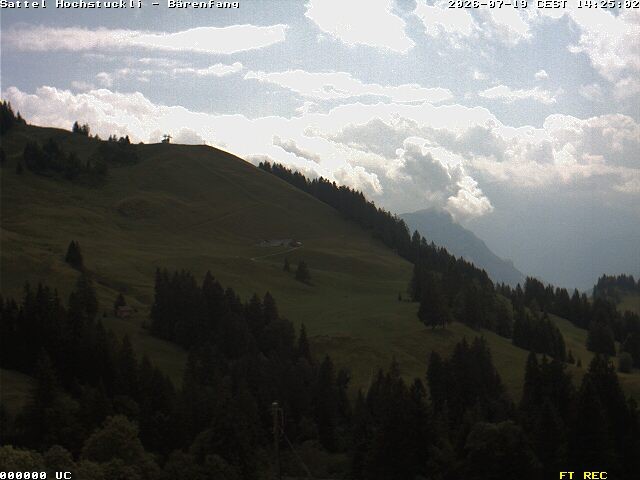 Archiv Foto Webcam Bärenfang, Hochstuckli Sattel