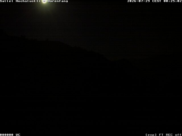 Archiv Foto Webcam Bärenfang, Hochstuckli Sattel