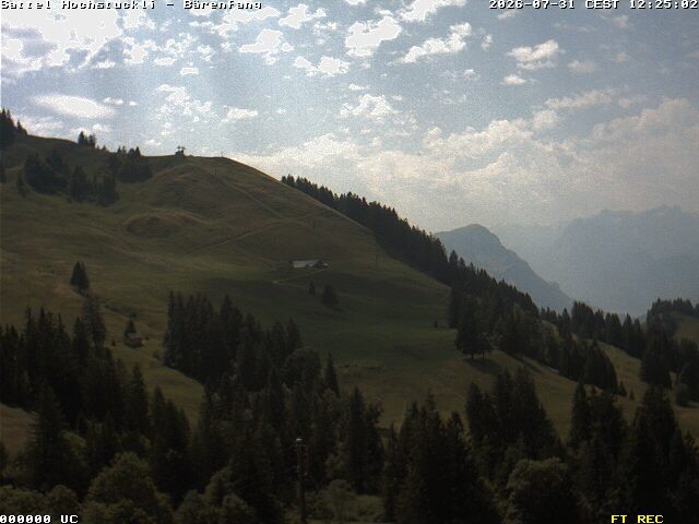 Archiv Foto Webcam Bärenfang, Hochstuckli Sattel