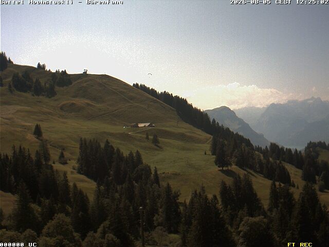 Archiv Foto Webcam Bärenfang, Hochstuckli Sattel