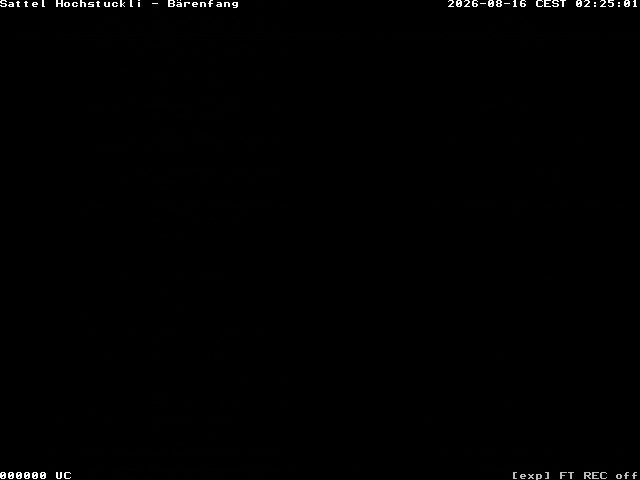 Archived image Webcam mountain restaurant Bärenfang, Hochstuckli Sattel