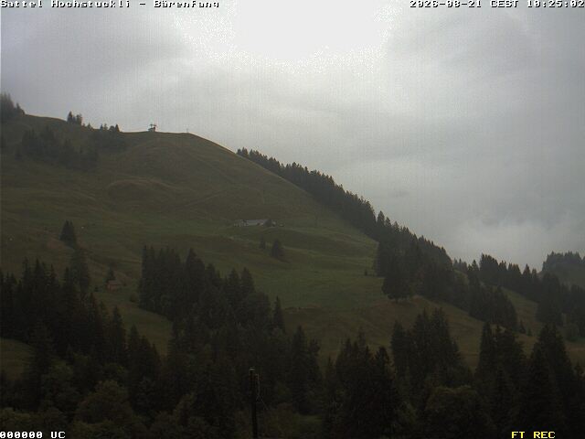 Archiv Foto Webcam Bärenfang, Hochstuckli Sattel
