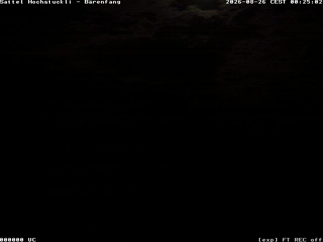 Archived image Webcam mountain restaurant Bärenfang, Hochstuckli Sattel