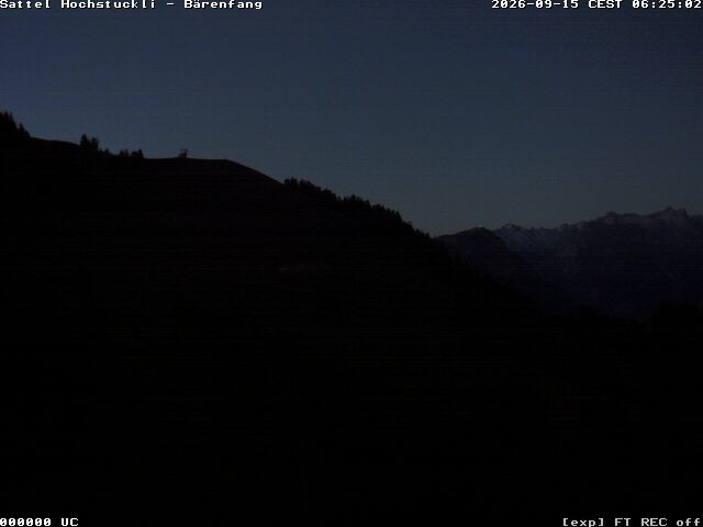Archiv Foto Webcam Bärenfang, Hochstuckli Sattel