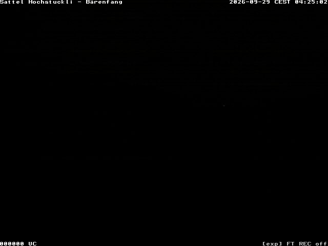 Archived image Webcam mountain restaurant Bärenfang, Hochstuckli Sattel