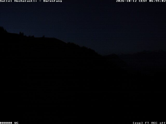 Archived image Webcam mountain restaurant Bärenfang, Hochstuckli Sattel