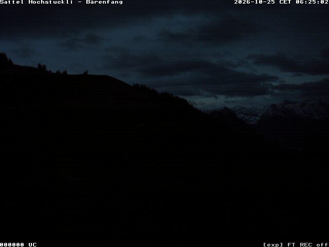 Archiv Foto Webcam Bärenfang, Hochstuckli Sattel
