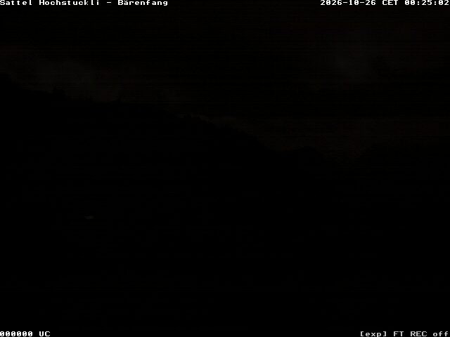 Archived image Webcam mountain restaurant Bärenfang, Hochstuckli Sattel