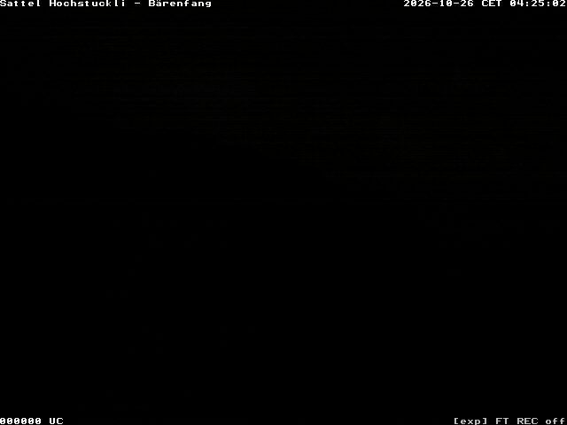 Archived image Webcam mountain restaurant Bärenfang, Hochstuckli Sattel