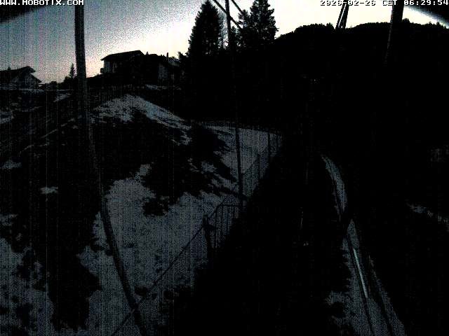 Archived image Webcam Sattel, Skywalk