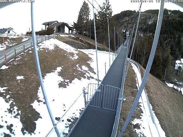 Archived image Webcam Sattel, Skywalk
