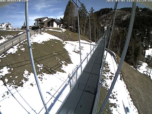 Archived image Webcam Sattel, Skywalk