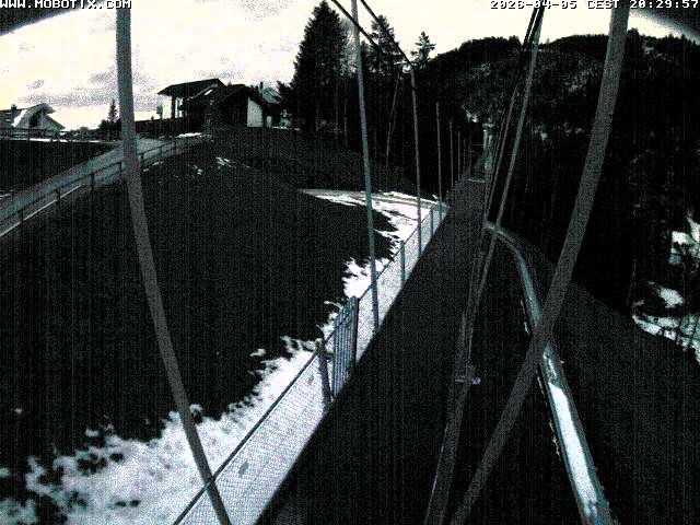 Archived image Webcam Sattel, Skywalk