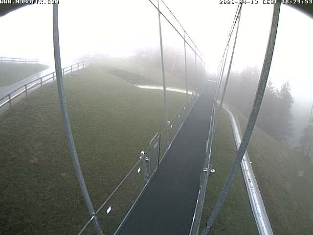 Archived image Webcam Sattel, Skywalk