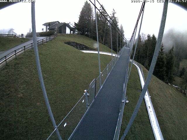 Archived image Webcam Sattel, Skywalk