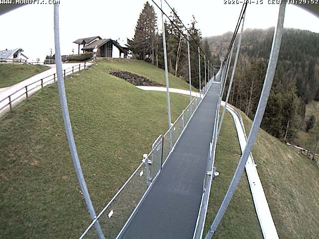 Archived image Webcam Sattel, Skywalk