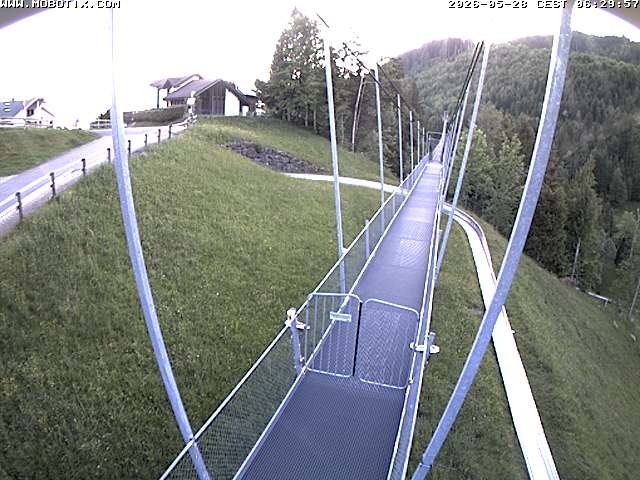 Archived image Webcam Sattel, Skywalk