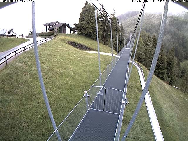 Archived image Webcam Sattel, Skywalk