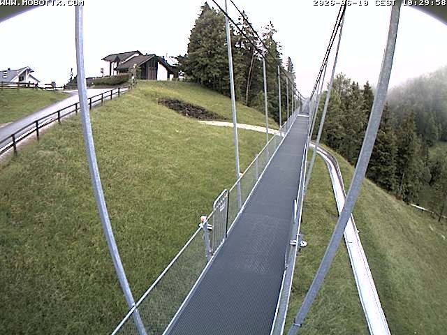 Archived image Webcam Sattel, Skywalk