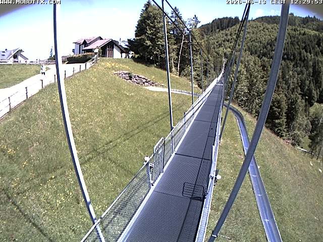 Archived image Webcam Sattel, Skywalk