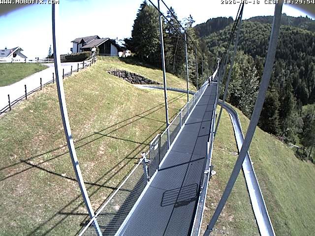 Archived image Webcam Sattel, Skywalk