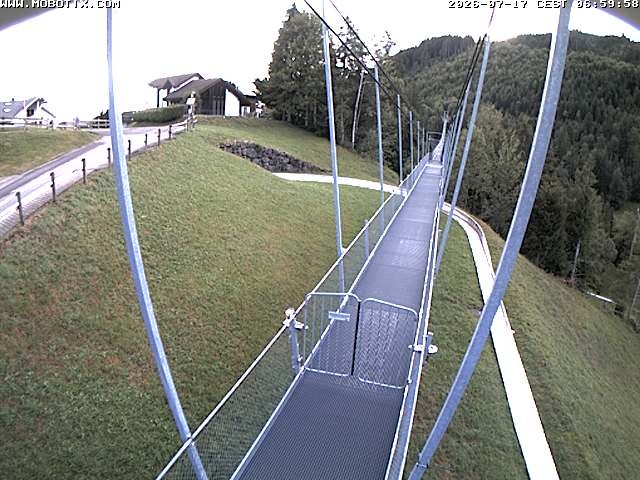 Archived image Webcam Sattel, Skywalk