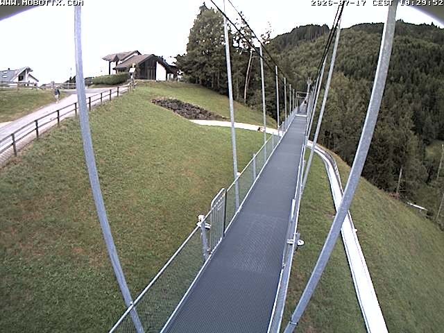 Archived image Webcam Sattel, Skywalk