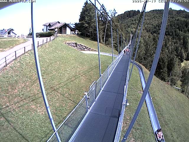 Archived image Webcam Sattel, Skywalk