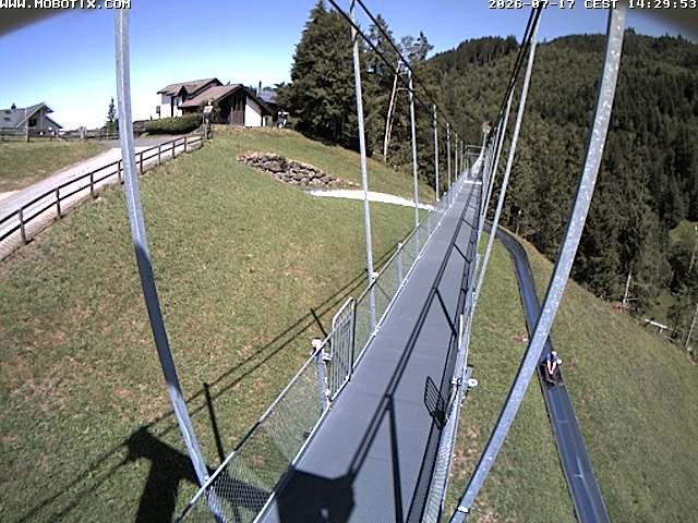 Archived image Webcam Sattel, Skywalk