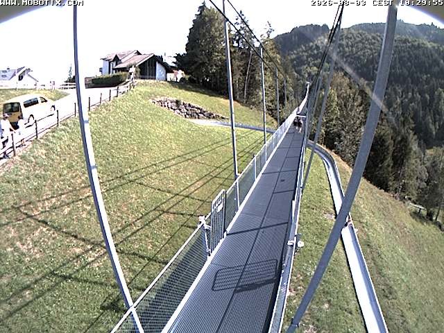 Archived image Webcam Sattel, Skywalk