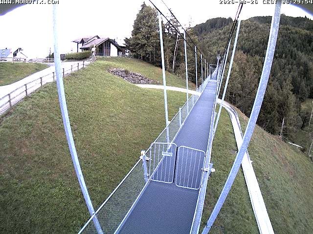 Archived image Webcam Sattel, Skywalk