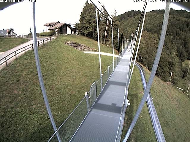 Archived image Webcam Sattel, Skywalk