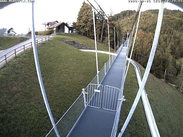 Archived image Webcam Sattel, Skywalk