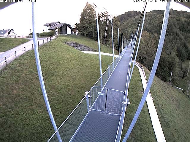 Archived image Webcam Sattel, Skywalk