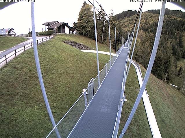 Archived image Webcam Sattel, Skywalk