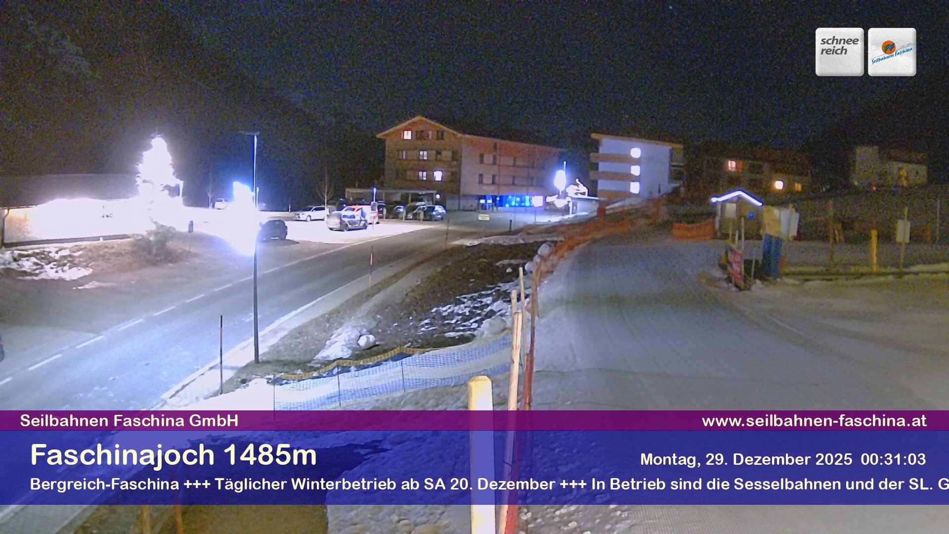 Archiv Foto Webcam Faschinapass, Stafelalpbahn