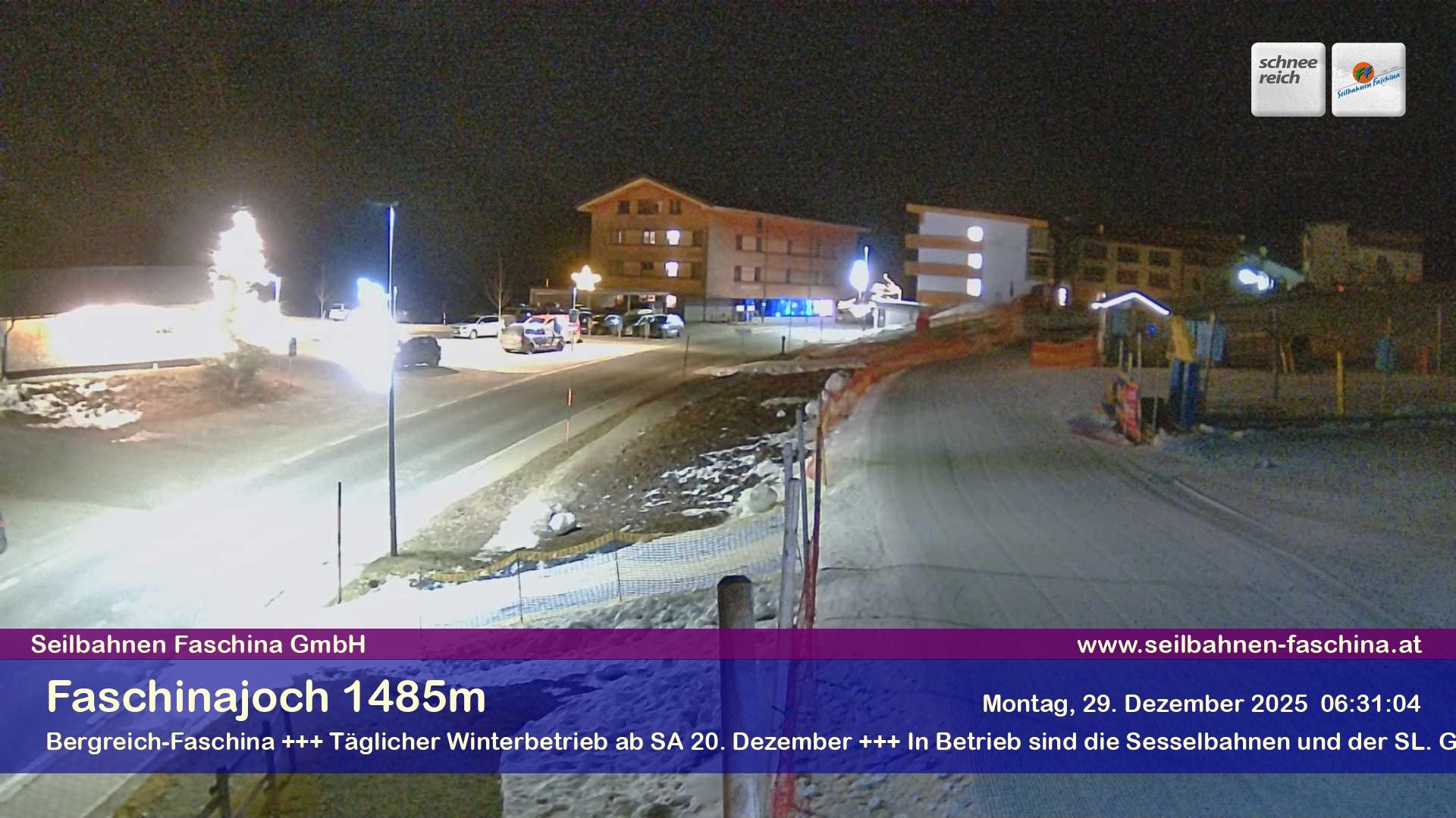 Archiv Foto Webcam Faschinapass, Stafelalpbahn