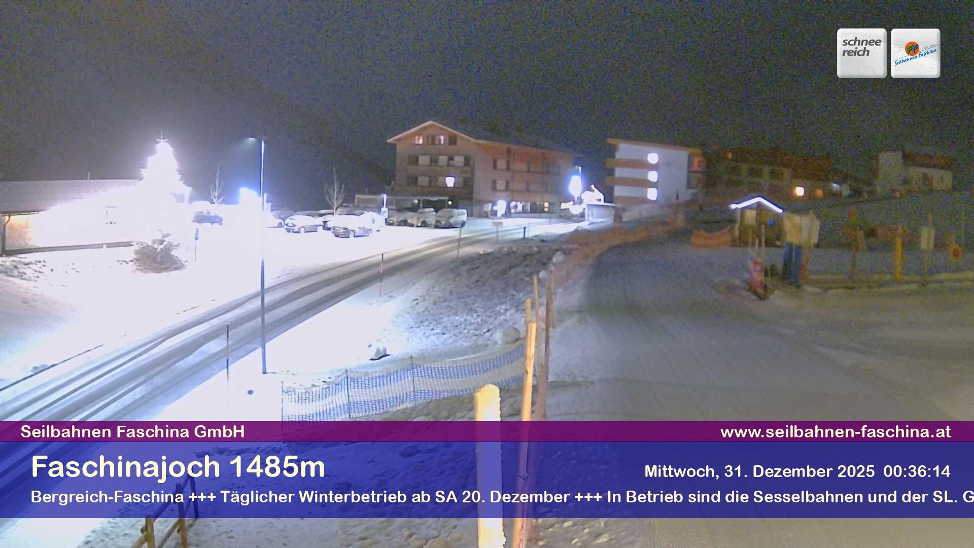 Archiv Foto Webcam Faschinapass, Stafelalpbahn