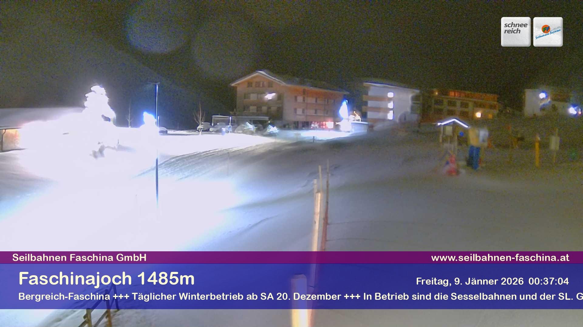 Archiv Foto Webcam Faschinapass, Stafelalpbahn