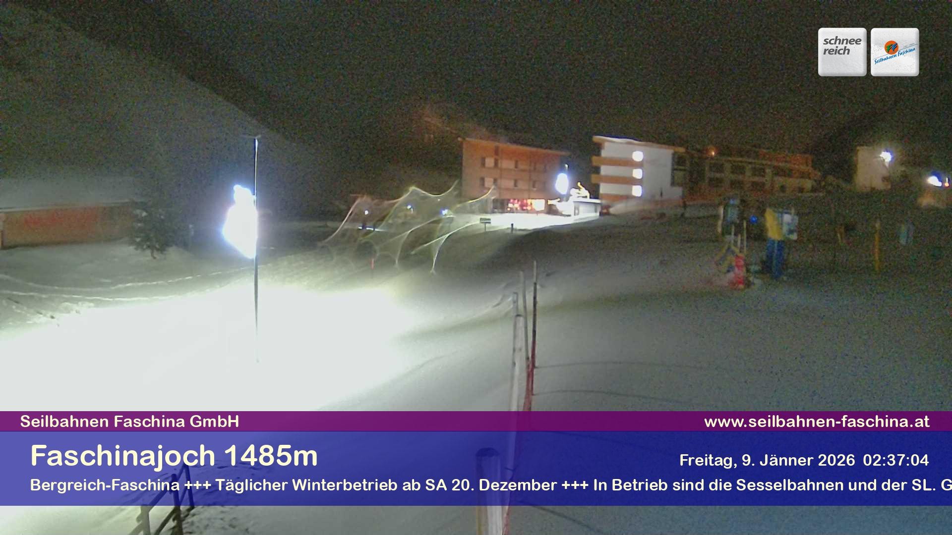 Archiv Foto Webcam Faschinapass, Stafelalpbahn