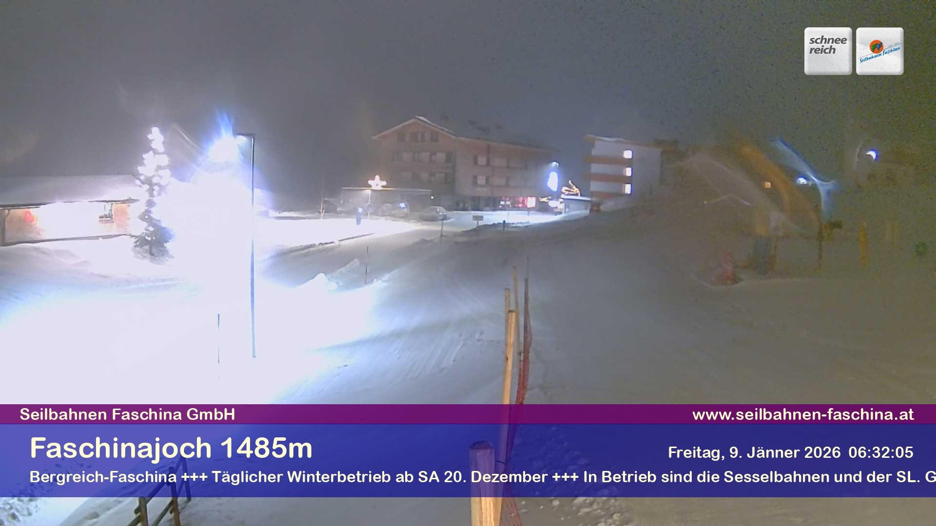 Archiv Foto Webcam Faschinapass, Stafelalpbahn