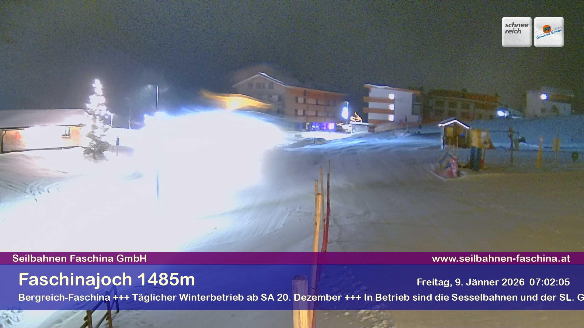 Archiv Foto Webcam Faschinapass, Stafelalpbahn