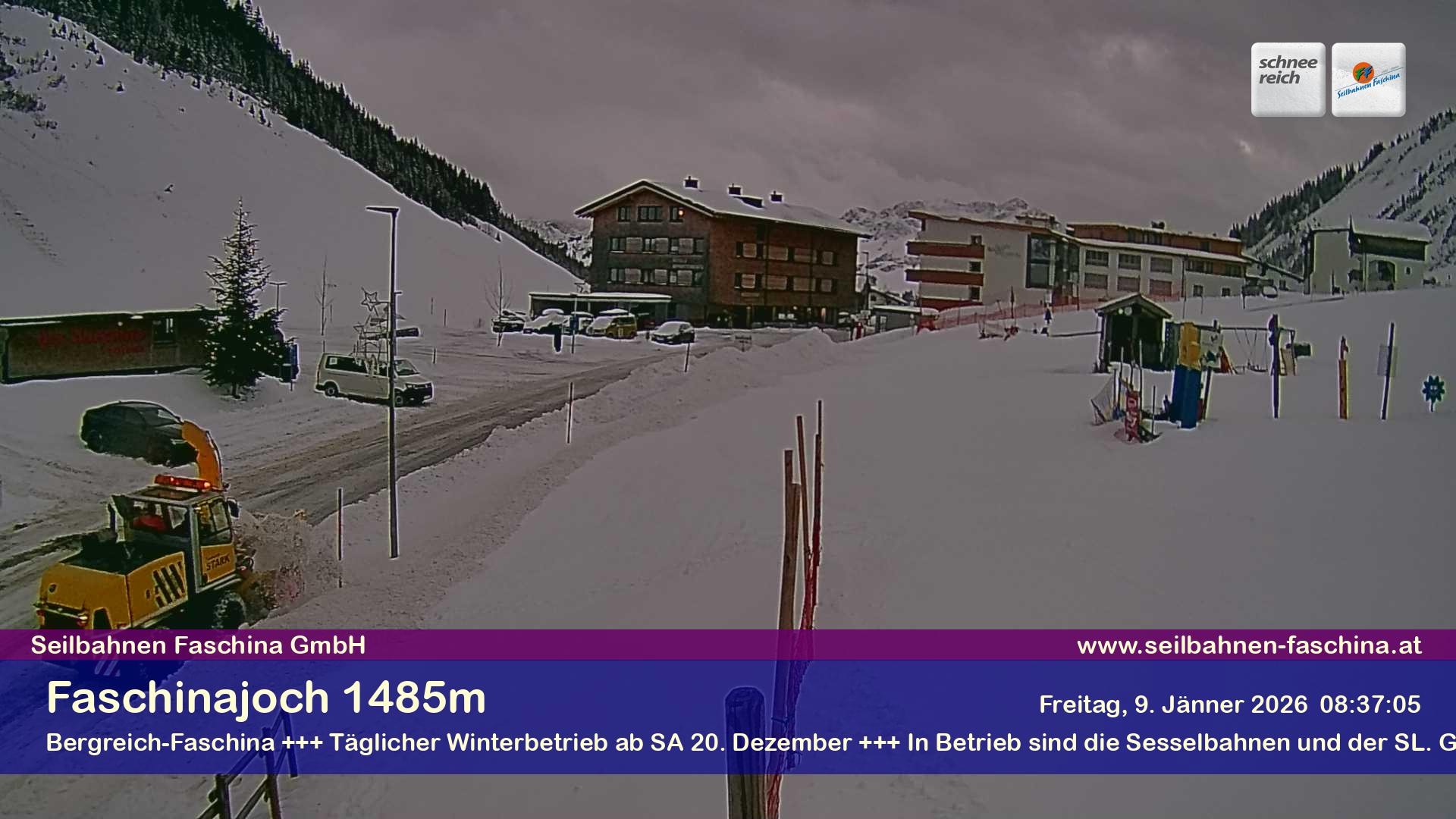 Archiv Foto Webcam Faschinapass, Stafelalpbahn