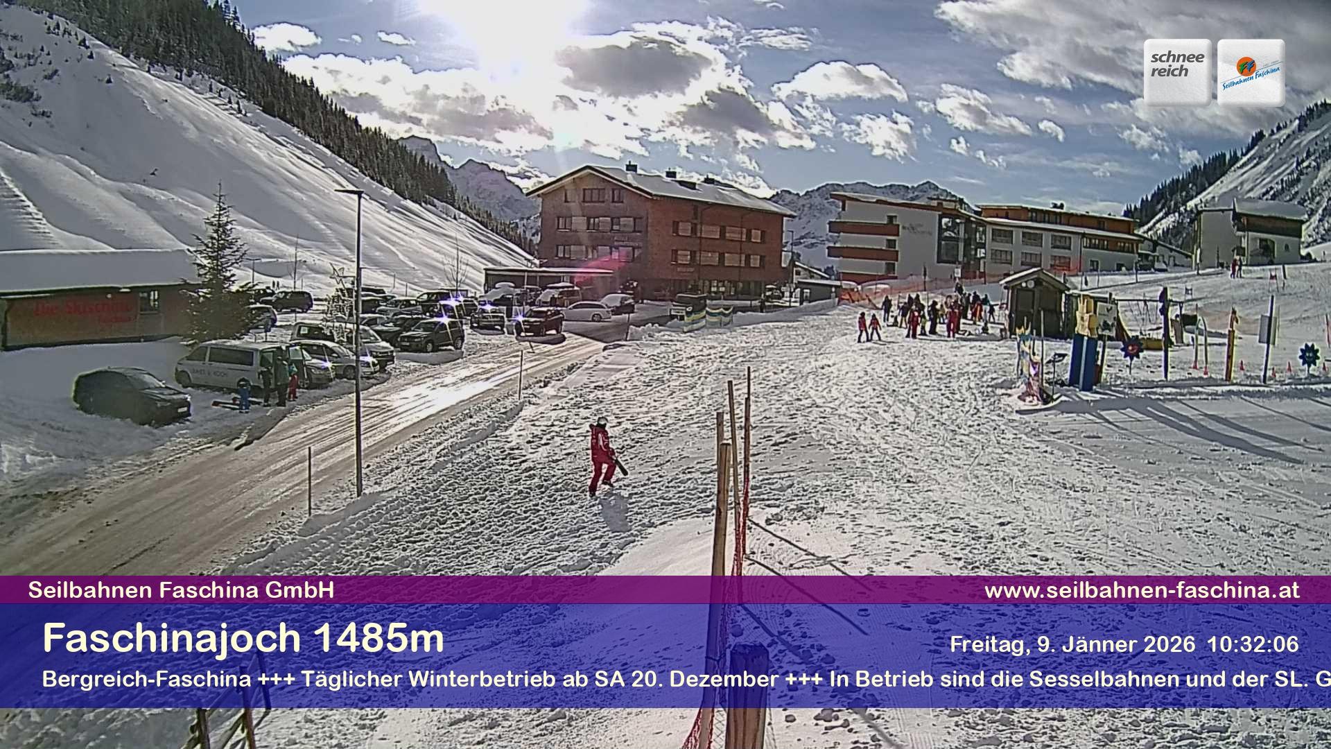 Archiv Foto Webcam Faschinapass, Stafelalpbahn